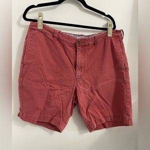 J. Crew Men’s red Chino Shorts size 38